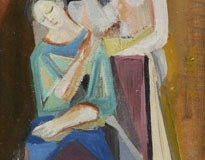 on_stage_oil_on_board_75x40_cm_1952_sa